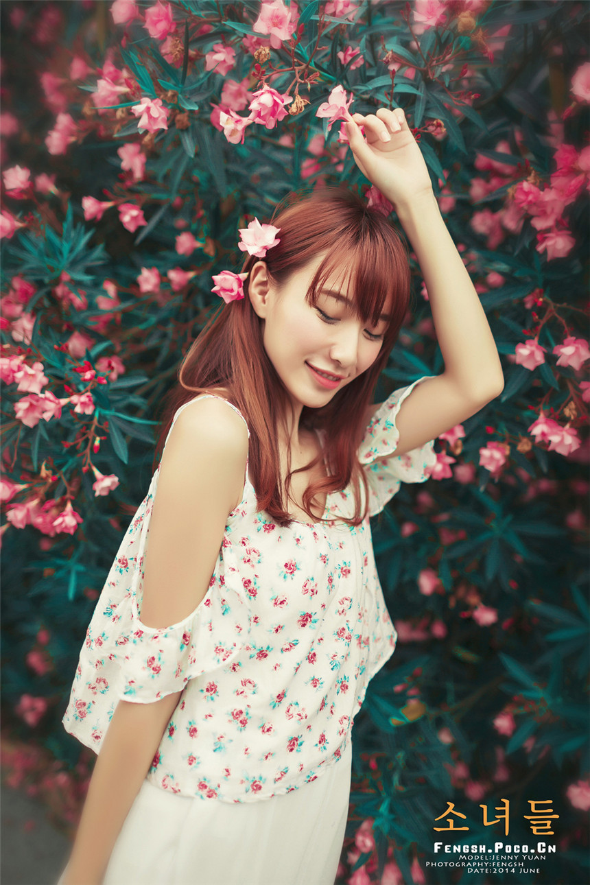 美丽的韩国少女花季迷人唯美小清新写真(二)