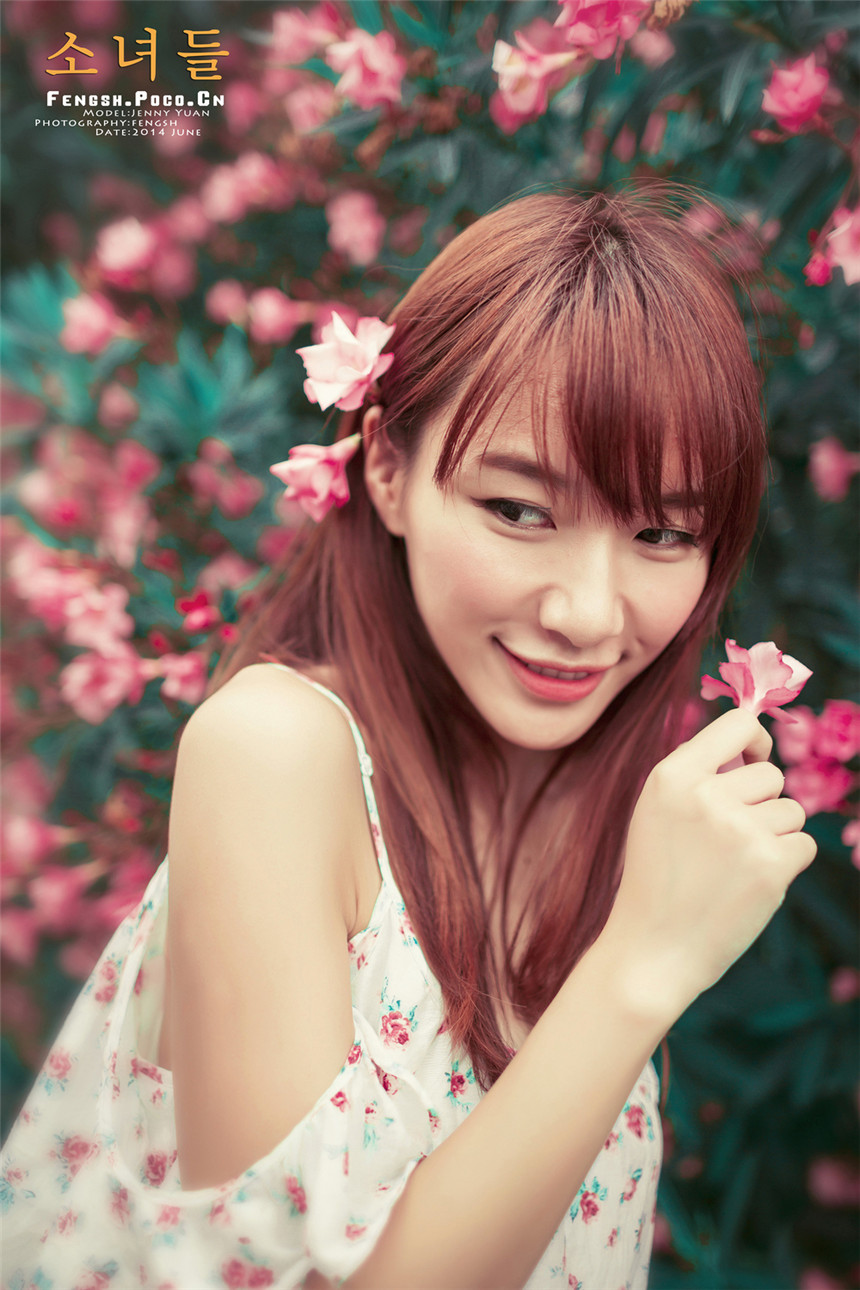 美丽的韩国少女花季迷人唯美小清新写真(二)