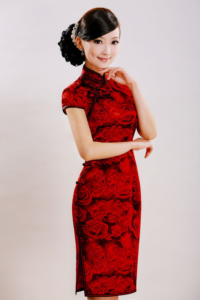中国古典气质旗袍美女 前凸后翘精美呈现